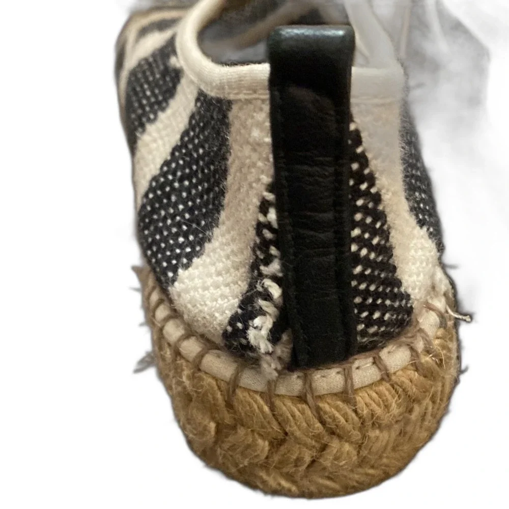 GAIMO Womens Striped Platform Espadrilles - Handmade in Spain Jute Sole
